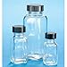 DWK Life Sciences 5610433C-24, Bulk Pack French Square Bottle with Phenolic 14B RBR Cap, Clear, 4oz, Pack of 60