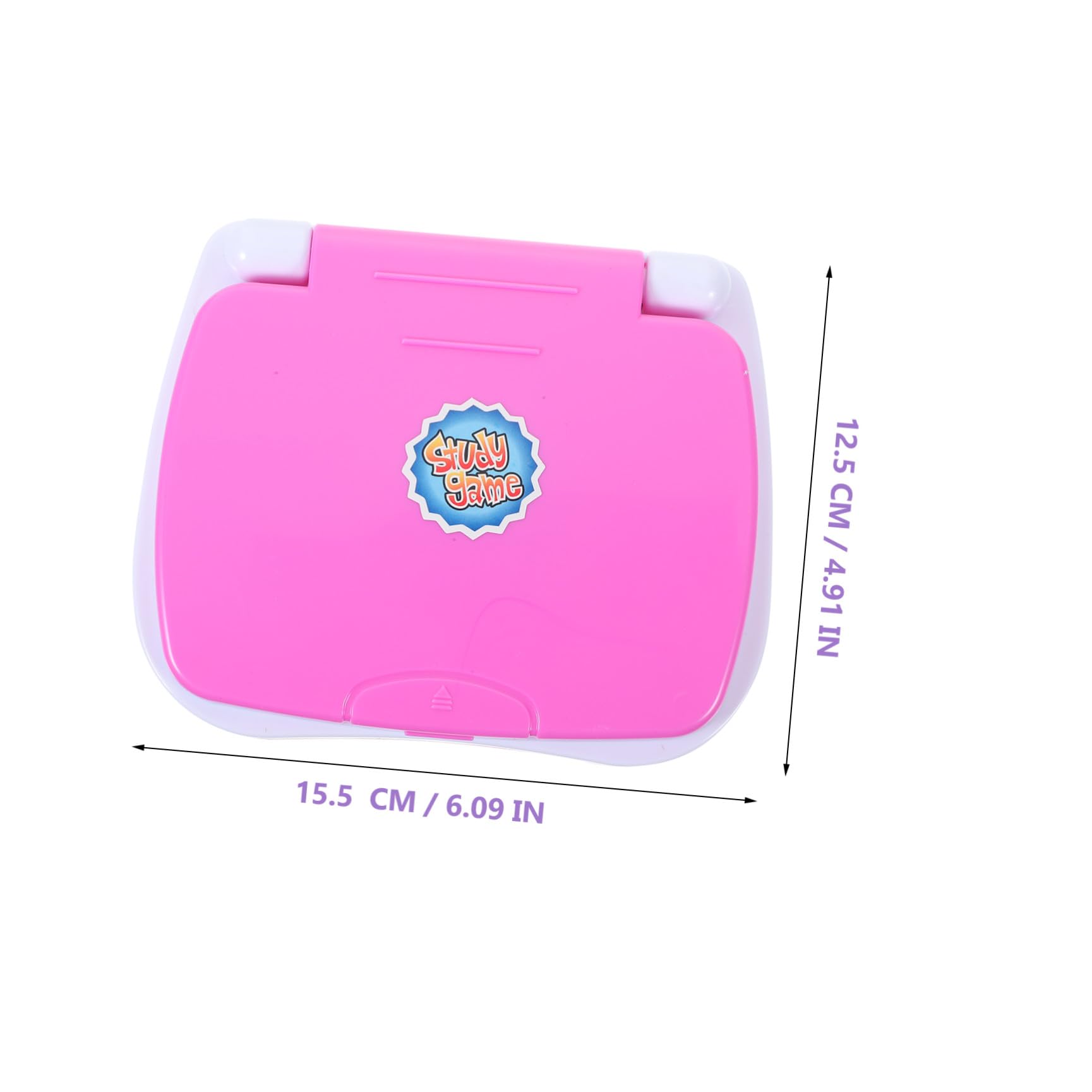 Giocattolo per Computer Portatile per 1-3 Anni, Mini Laptop Educativo Schermo LED e Funzione Musicale, Giocattolo Didattico Portatile per Età Prescolare, Apprendimento Interattivo
