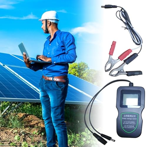 Probador de paneles solares para solucionar caídas de tensión y fallos de energía 6