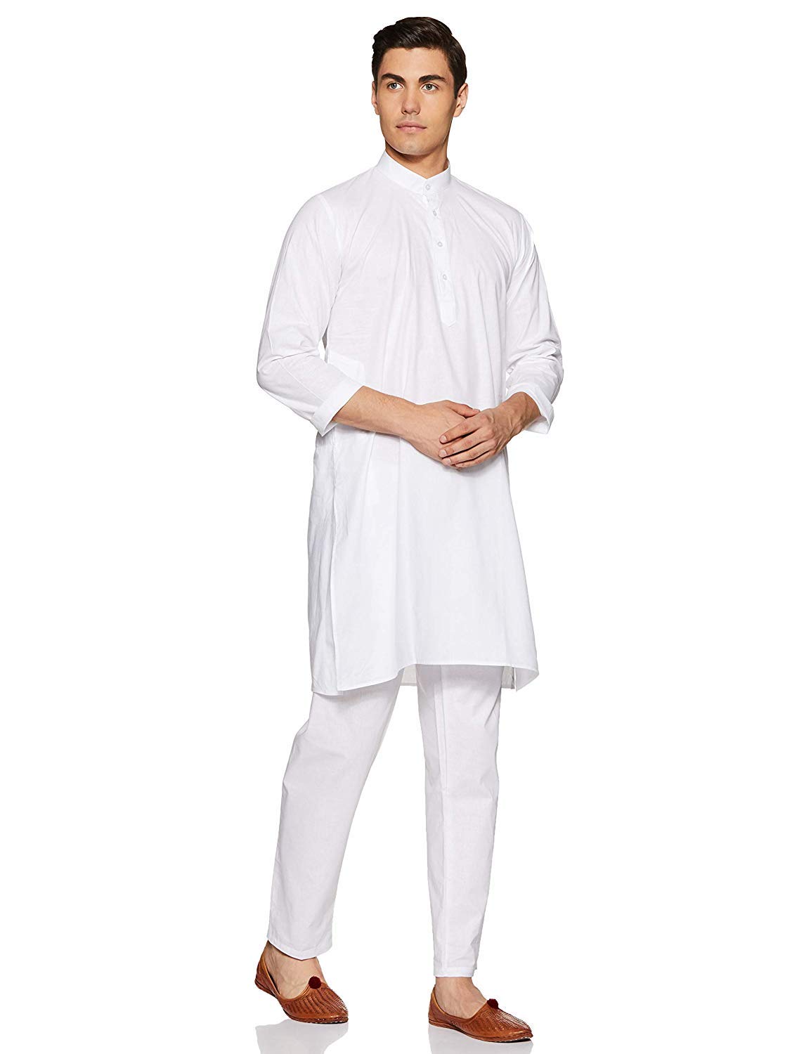 royal kurta Men's Cotton Kurta Pyjama Set-picture-24