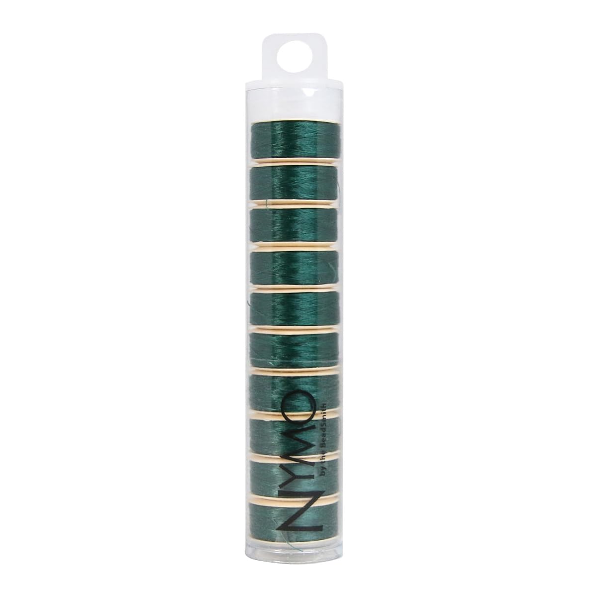 Hilo Nymo Beadsmith de nailon antienredos, 10 bobinas de 0.30 mm para asegurar tus cuentas