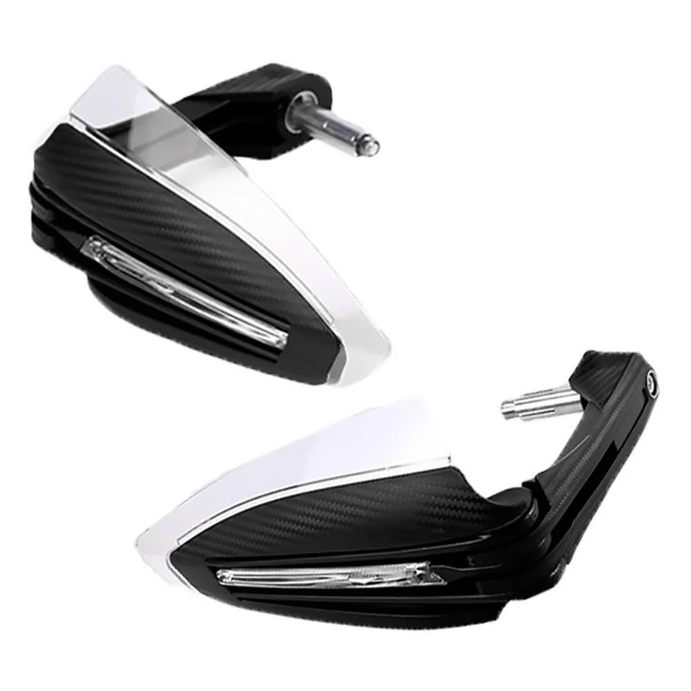 Protecteur Guidon Moto Finition Carbone Haut de Gamme pour Aprilia SRGT200