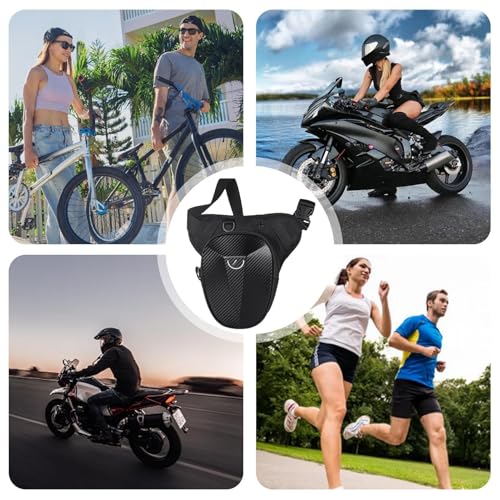 Bolsa de pierna de motocicleta antirrobo e impermeable para viaje 4