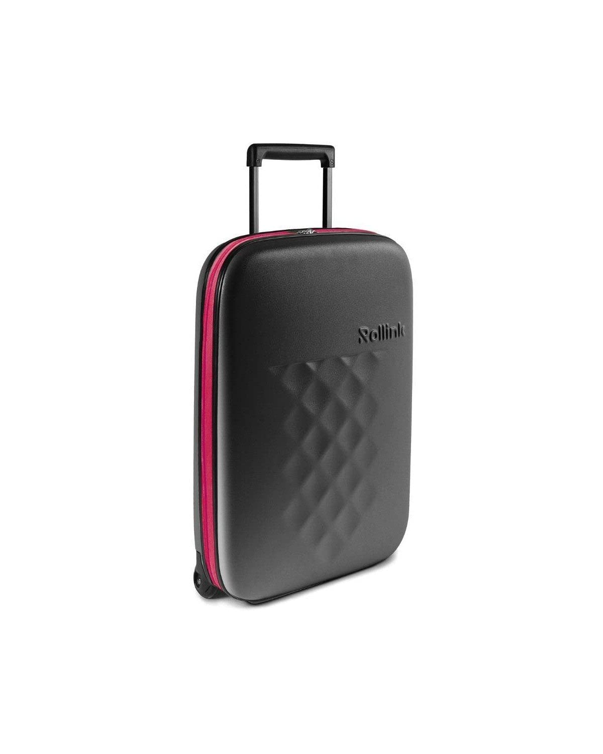 ROLLINK VALIGIA FLEX EARTH CARRY-ON TROLLEY RICHIUDIBILE 55X40X20CM PARADISE PINK