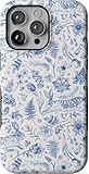 Casely iPhone 14 Pro Max Case | Bunny Toile | Hop & Bloom | Bold Protective Design | Compatible with MagSafe