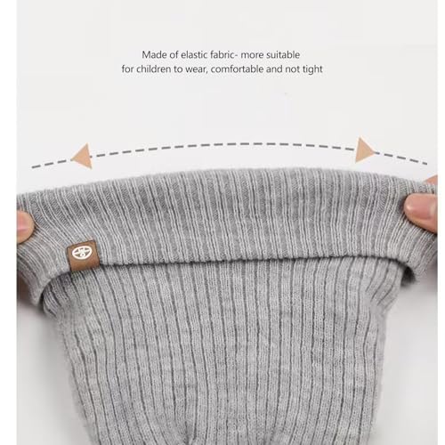Gorro de invierno para niños de 2 a 8 años con cuello de forro polar 4