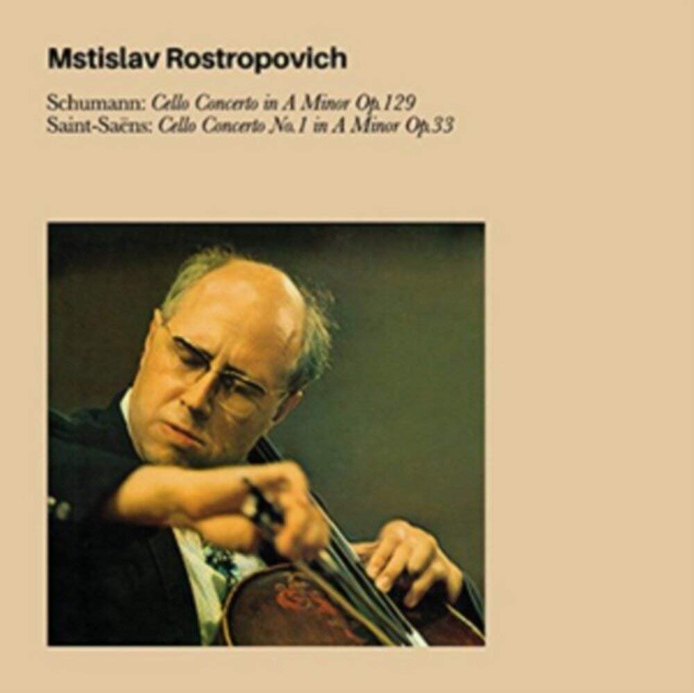 Schumann Cello Concerto In A Minor Op.129 / Saint-Saëns Cello Concerto No.1 In A Minor Op.33 + Bonus Tracks