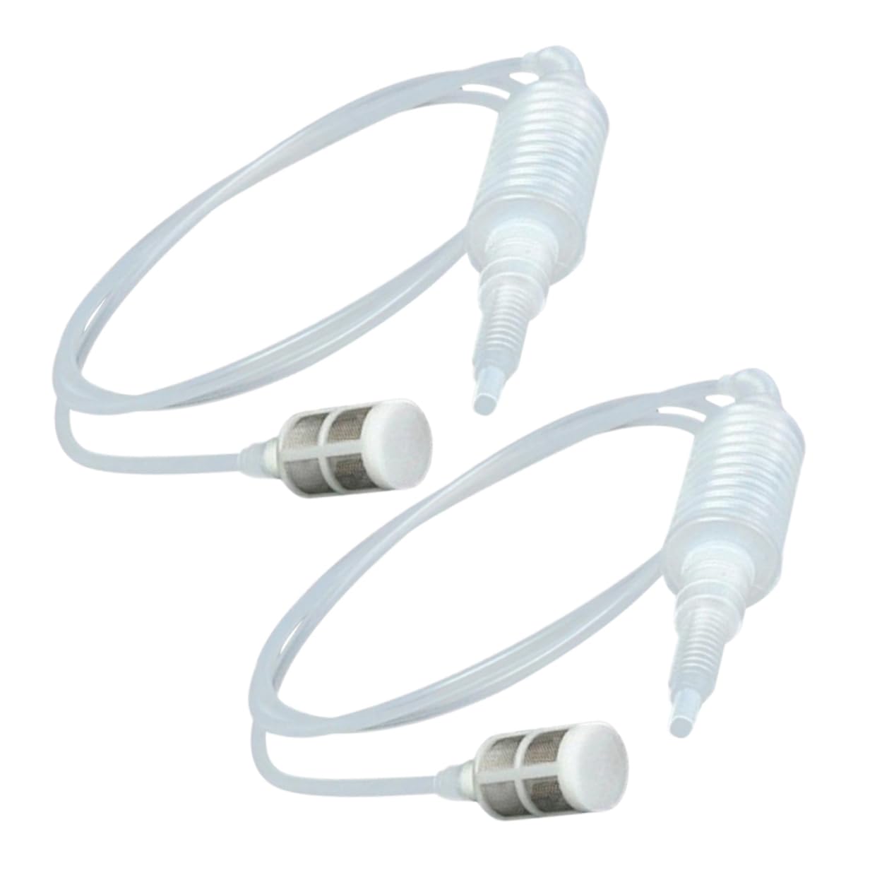 OKUMEYR 3sets Wine Siphon Filter Soft Tube for Brew Transfer Reusable Siphon Hose for Home Brewing 2pcs*3