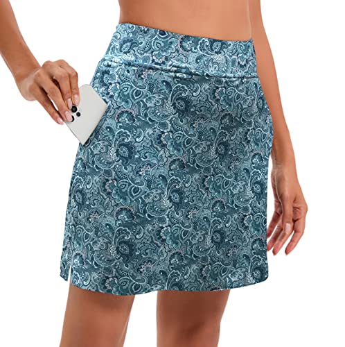 Image of Oyamiki Women's Active Athletic Skort Lightweight Tennis Skirt Perfect for Running Training Sports Golf