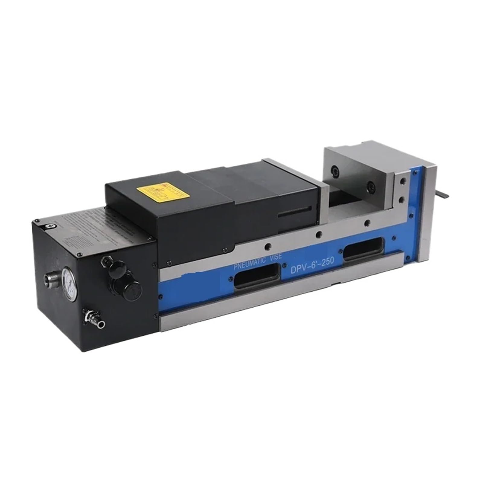 Pneumatic Hydraulic Pliers with Flat Mouth Devise for Machining Centers - Vise for Quick Clamping and Tightening(DPV-6-250)