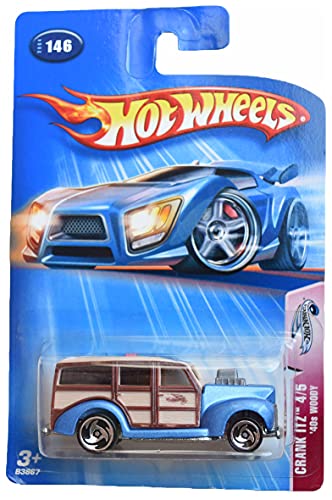 Hot Wheels '40s Woody, [Blue/tan] Crank ITZ 4/5 #146