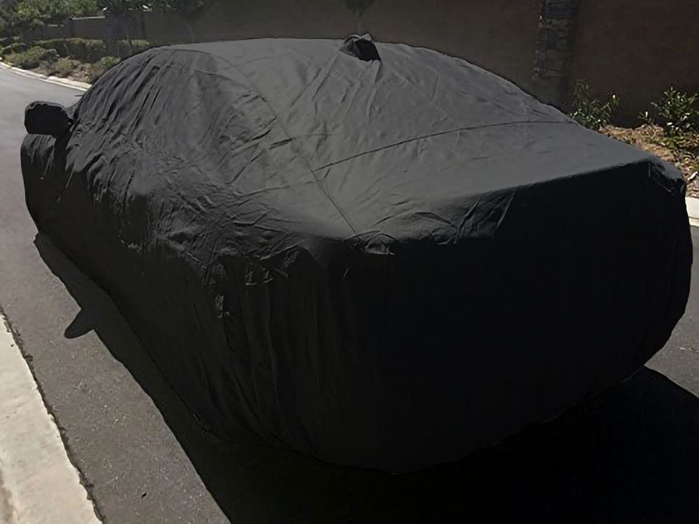 CarsCover Custom Fits 2015-2024 Lexus RC200t RC300 RC350 RCF Sport Car Cover Heavy Duty Weatherproof Ultrashield Black Covers — view 4