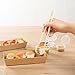 Restaurantware-Bambuddha 8.3 Inch To Go Twin Chopsticks, 100 Durable Bamboo Chopsticks - With Paper Sleeve, Bamboo Premium Chopsticks, For All Kinds Of Foods, Ideal For Cafes And Restaurants