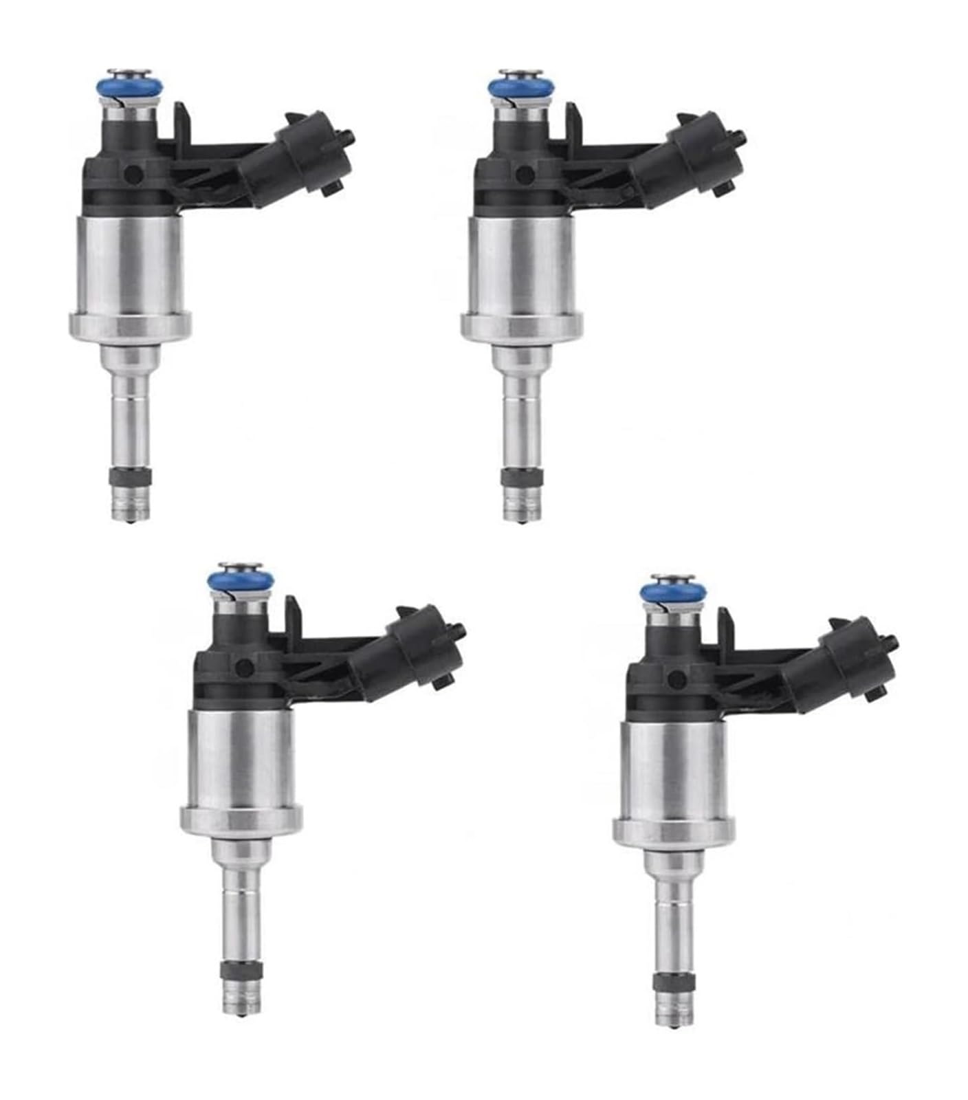 Kkiudvc 4Pcs Car Fuel Injector For Buick For Enclave 3.6L V6 2009-2011 For Lacrosse 2010-2011 Fuel Injector Nozzle Engine Parts 0261500114 12638530 12632255 12611545(4Pcs)