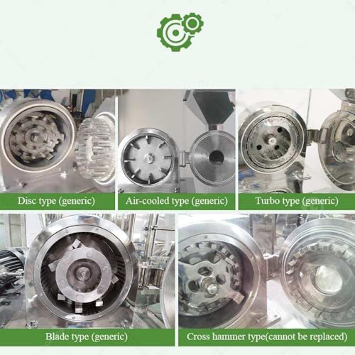 Adjustable Coarseness Grain Grinder Electric Stainless Steel Flour Mill for Wheat, Corn, Rice & Spices, Quiet Motor & Heavy Duty Design for Daily Baking & Cooking - Image 6