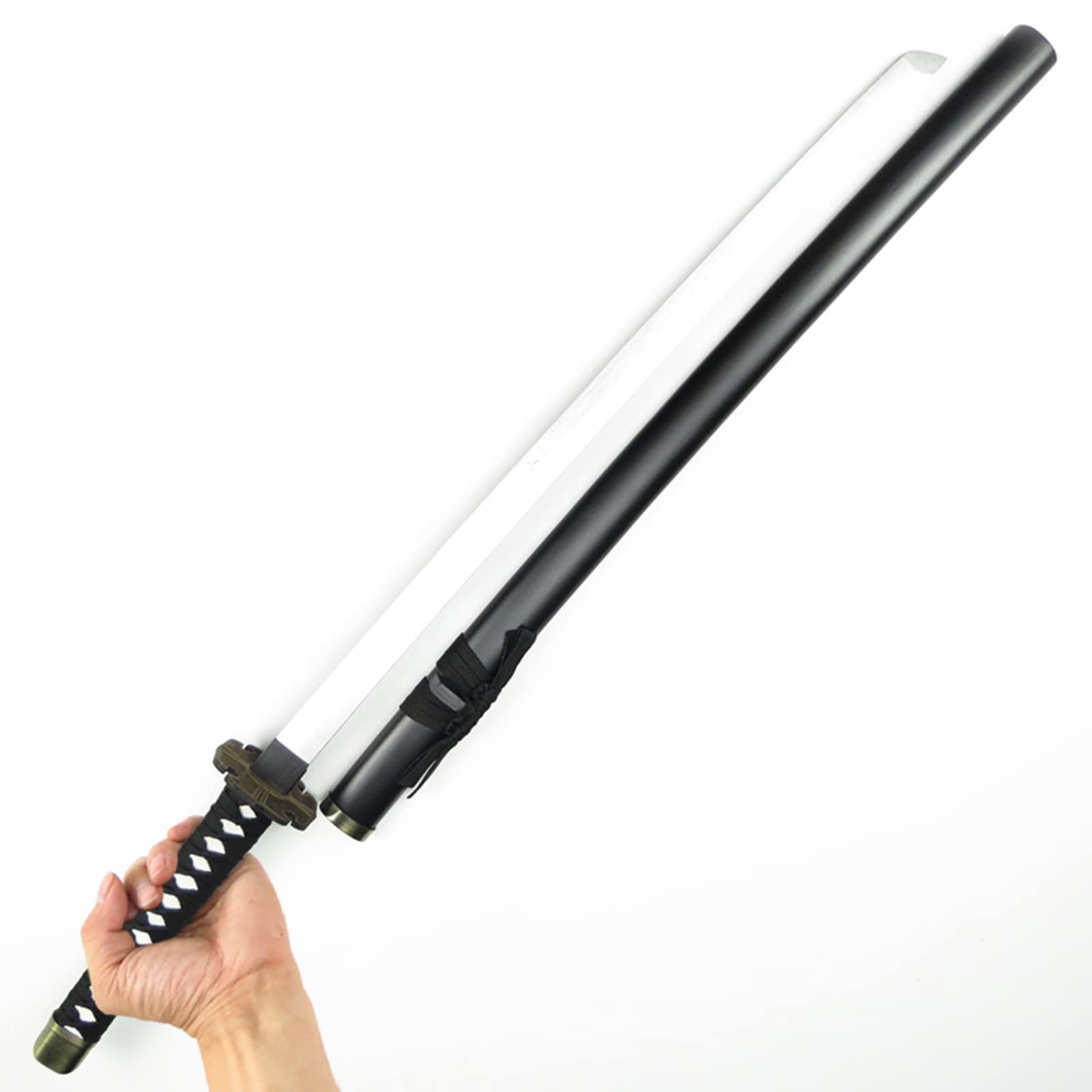 Katana de Anime, Espada de Madera imitación Arma Satoichi, colección Cos, Entrenamiento Artes Marciales Kendo, Accesorios Dibujos Animados