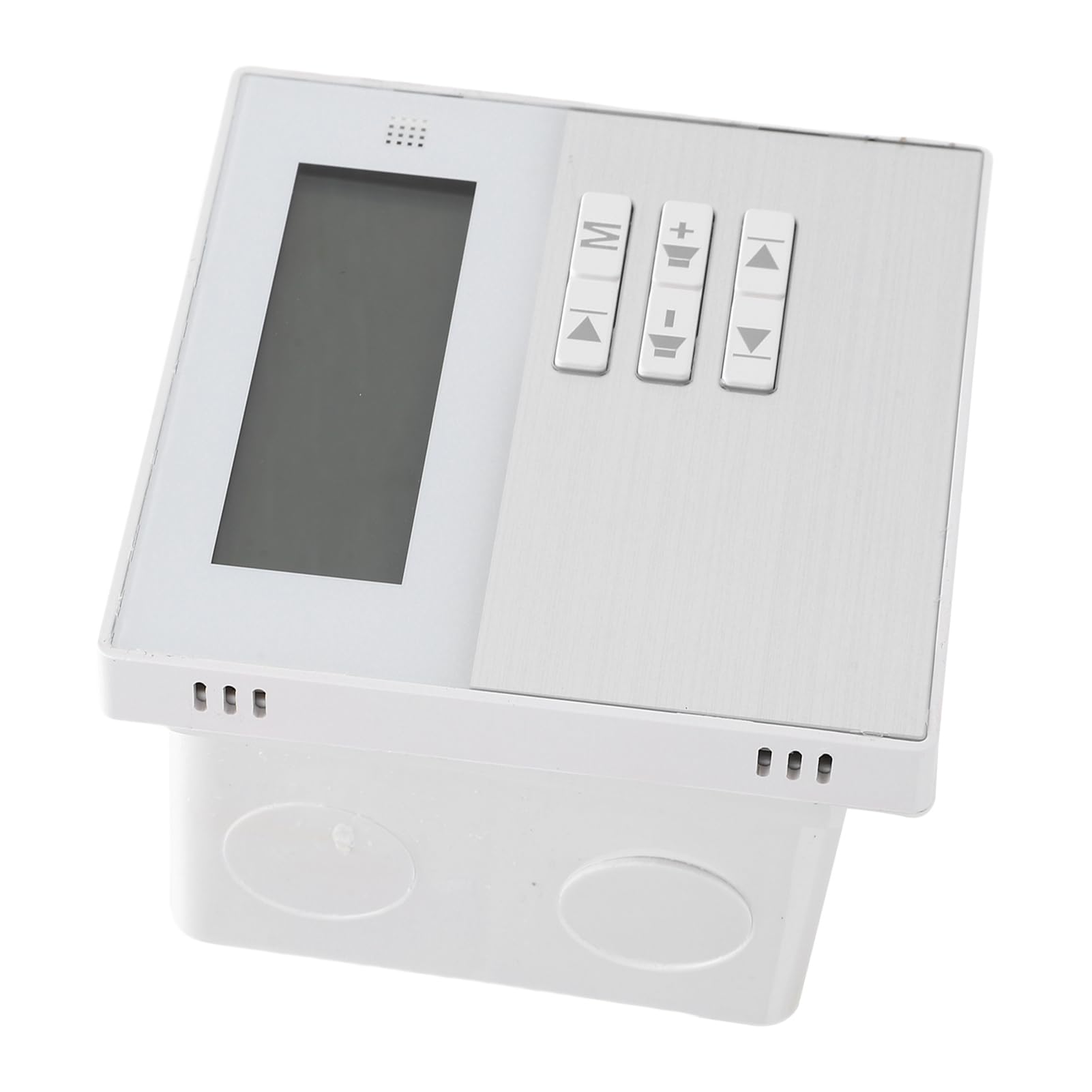 Amplificatore Musicale a 4 Vie per Montaggio a Parete con Bluetooth 5.3, Amplificatore Stereo 2x20W Display LCD Telecomando per Home Cafe