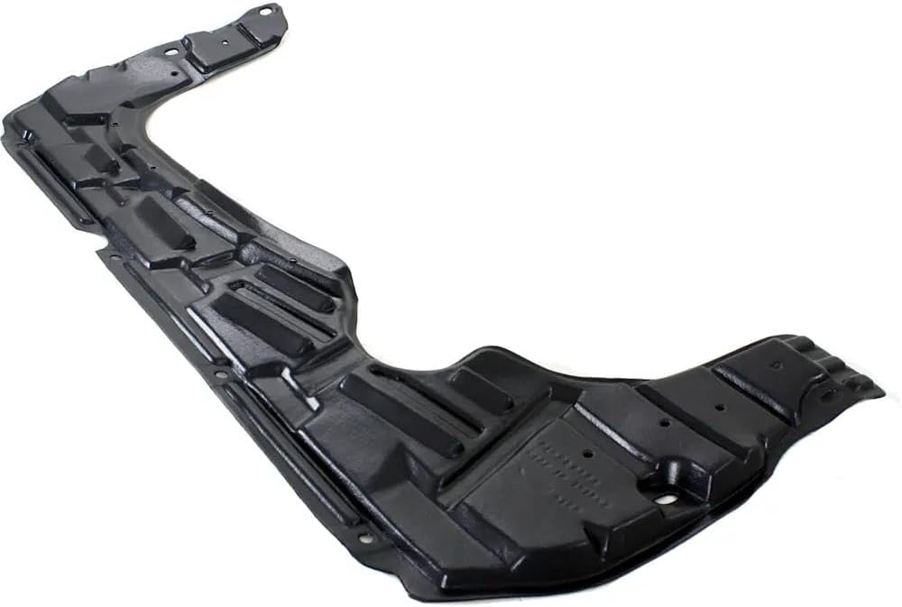 Rareelectrical Under Engine Cover Splash Guard Compatible With 2013-2019 Nissan Sentra Center Plastic Guard 758923Sh0a Undercarriage Protection Road Debris Shield Bolt-On Fit Direct Fit Engine Guard