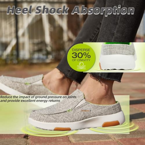 Image of OrthoComfoot Women's Arch Support Shoes,Plantar Fasciitis, Foot and Heel Pain Relief, Orthopedic Boat Shoes for Diabetic Bunions
