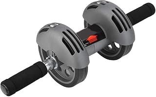 Abdominal Exercise Roller Wheel Ab Core Training Roller Ab Roller Workout Tool Double Wheel Fitness Roller for Boys Girls Gym Exercise