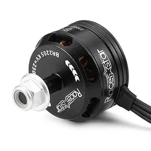 VIDOO 4 x Racing Edition 2205 Br2205 2300Kv 2-4S Brushless Motor Black per 210 X220 250 280 Rc Drone