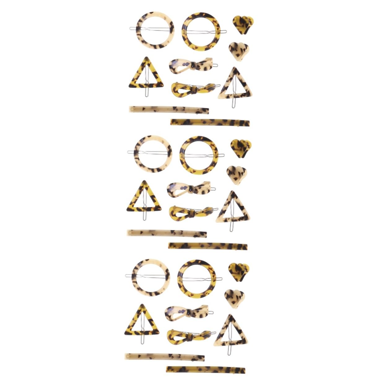 30stücke Vintage Leoparden Haarklammern Teiliges Schildpatt Haarclips Für Damen Rutschfeste Barrettes Für Verschiedene Frisuren Elegante Haaraccessoires Für Mädchen Und Frauen