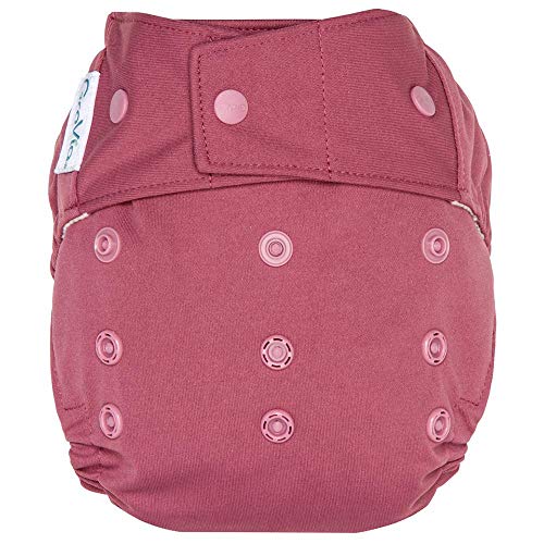 GroVia Reusable Hybrid Baby Cloth Diaper Snap Shell (Petal)