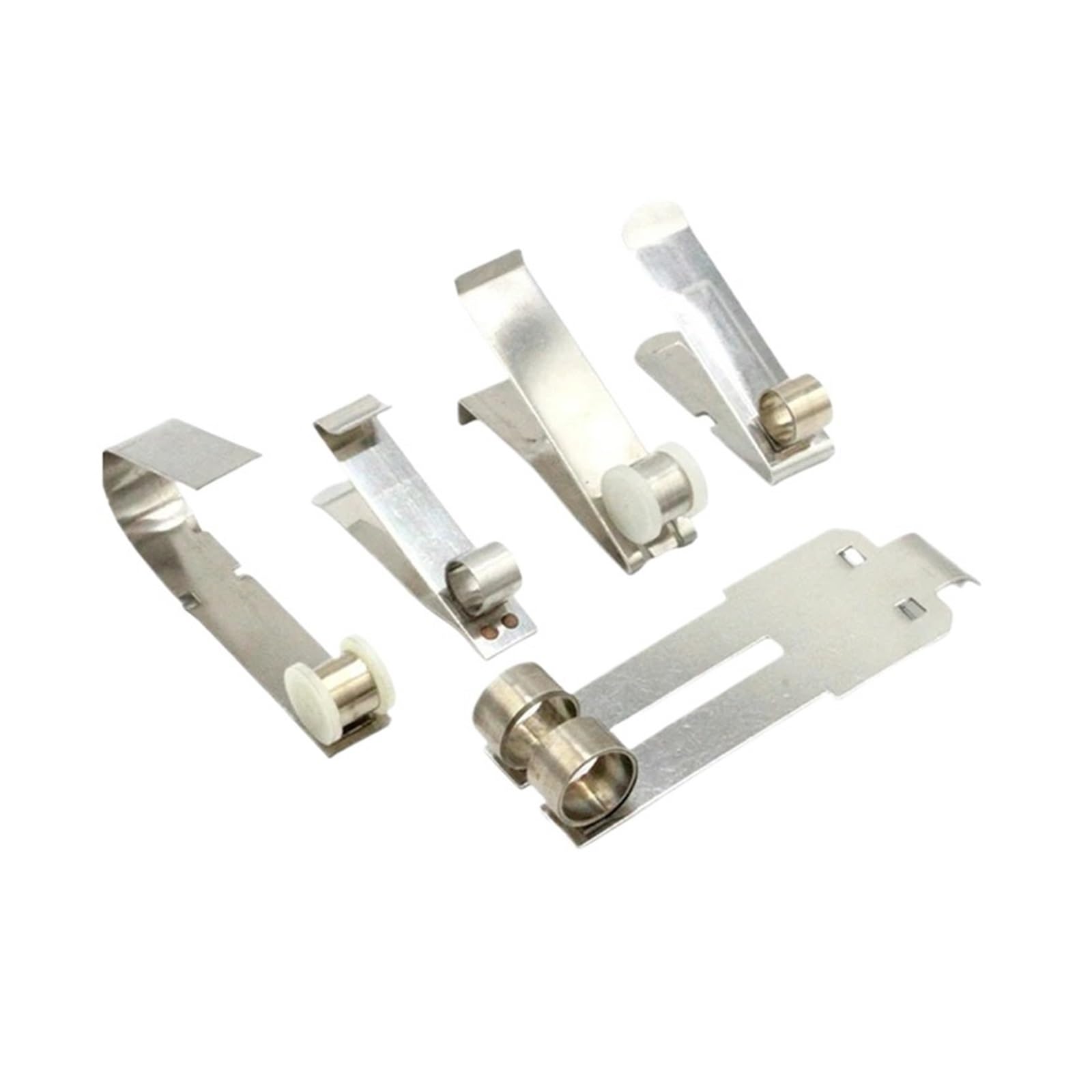 Accessori per spazzole di Carbone Morsetto a Molla con Anello Elastico di Sicurezza for Spazzola di Carbone a Molla a Pressione costante in Acciaio Inossidabile da 10 Pezzi(12mm)