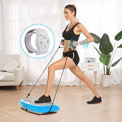ANCHEER 3D Vibrationsplatte mit Ultra-breite Oberflächen, Ganzkörper Training Fitness rüttelplatte Slim Vibration Plate… – Bild 3