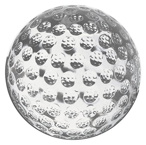 Amlong Crystal Golf Balls Paperweight 3 inch with Gift Box