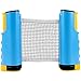 Limeow Red de Tenis de Mesa retráctil Estante Retráctil Table Tennis Net para Al Aire Libre Ping Pong Net para Entrenamiento 175cm (MAX) Ajustable Cualquier Mesa Soporte Accesorios Deportivos