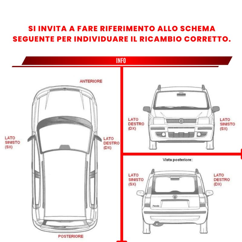 Kit Pastiglie Pattini Pasticche Anteriori e Posteriori compatibile con VOLVO V60 II (225.227)