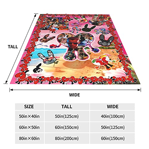 Papfespy Bad Blankets Bunny Blanket For Aldult Animes Diy Blanket Throw Blankets, Flannel Fleece Blankets And Throws For Sofa, Queen Size Air Conditioning Blankets 50"X40" #TOP7