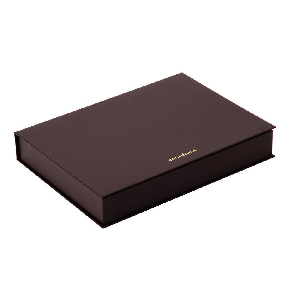 amadana - amadana 電子計算機　レザーケースセット（ブラウン） Amazon.co.jp: amadana Electronic Calculator Leather Case Set
