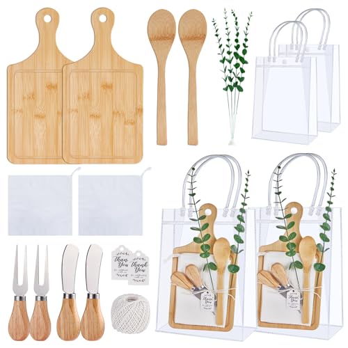 Baby Shower Prizes for Game Winners Bamboo Cheese Board Spoon