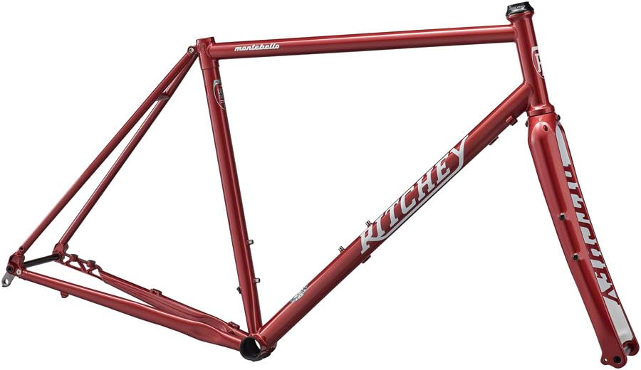 Ritchey Montebello Frameset - 700c, Steel, Hot Sauce, Medium