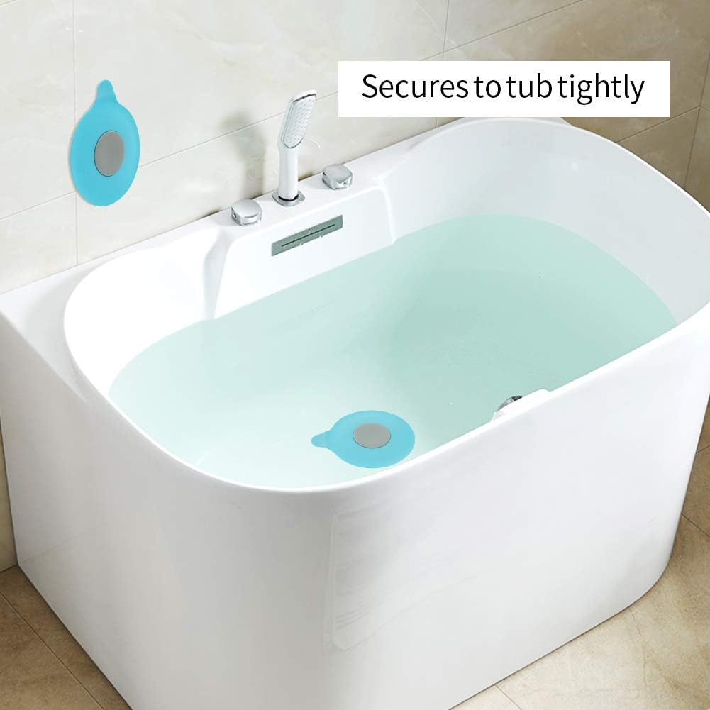 SENDR Drain Plug,Pack of 2 Bathtub Drain Stopper Silicone,Rubber Bath