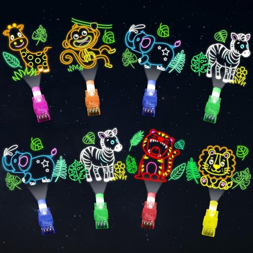 Lumière LED animal de safari lot de 36 pour petits cadeaux anniversaire
