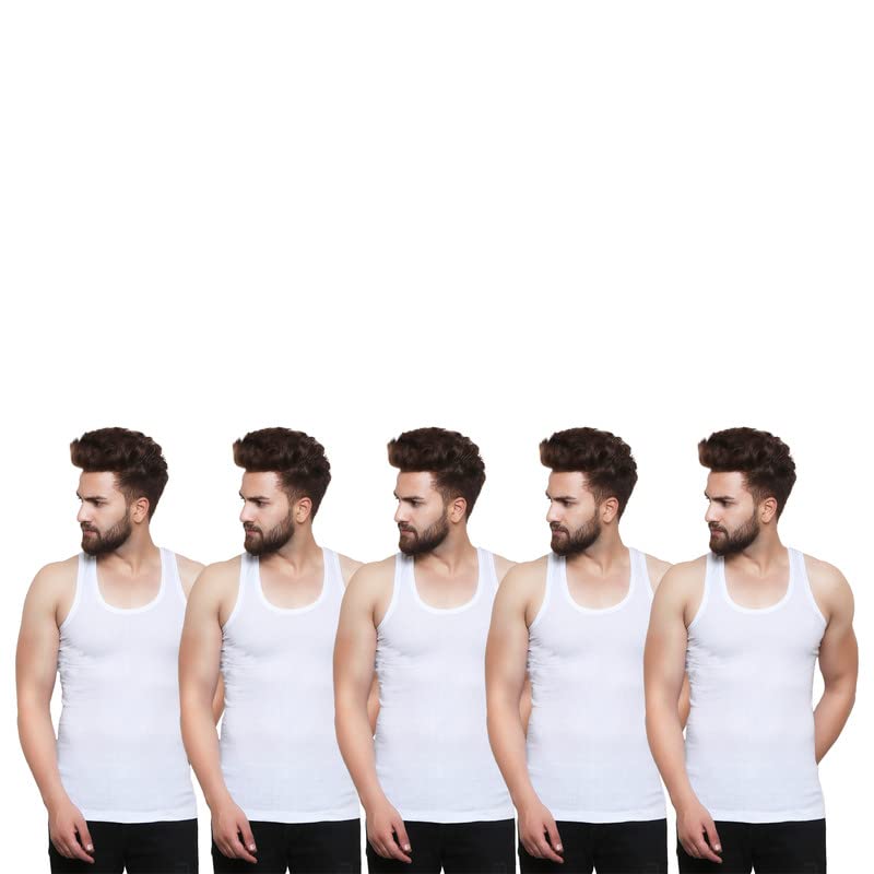Men's Eazy Derby Vest Regular White Vest for Men | Men's Vest | Men's Regular White Vest-picture-33
