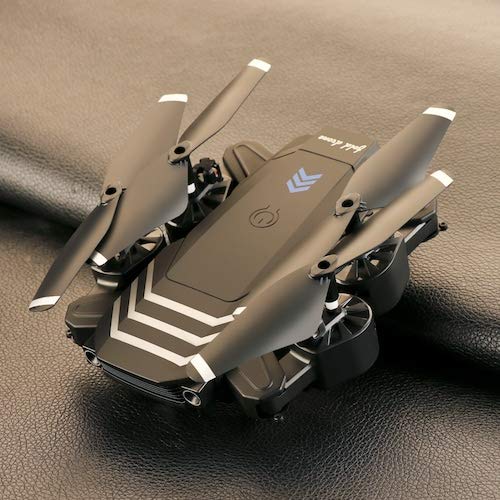 HaiMa Ls11 2.4Ghz Foldable Wi-Fi Fpv Rc Quadcopter Drone Con Modalità Di Attesa Della Fotocamera 4K Hd - 4K Con Borsa