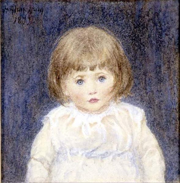 Peinture sur Toile Un an Helen Allingham Nordique Décoration Chambre 60x90cm
