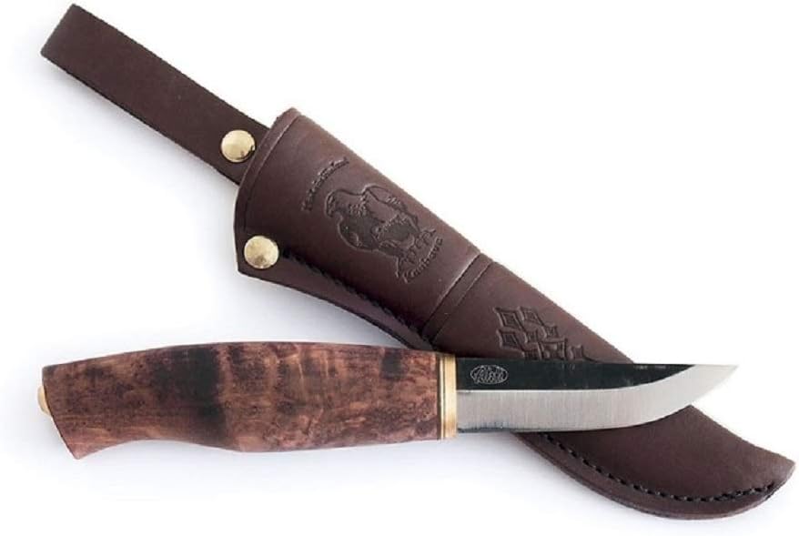Ahti Korpi Carbon Steel Scandinavian Knife from Finland