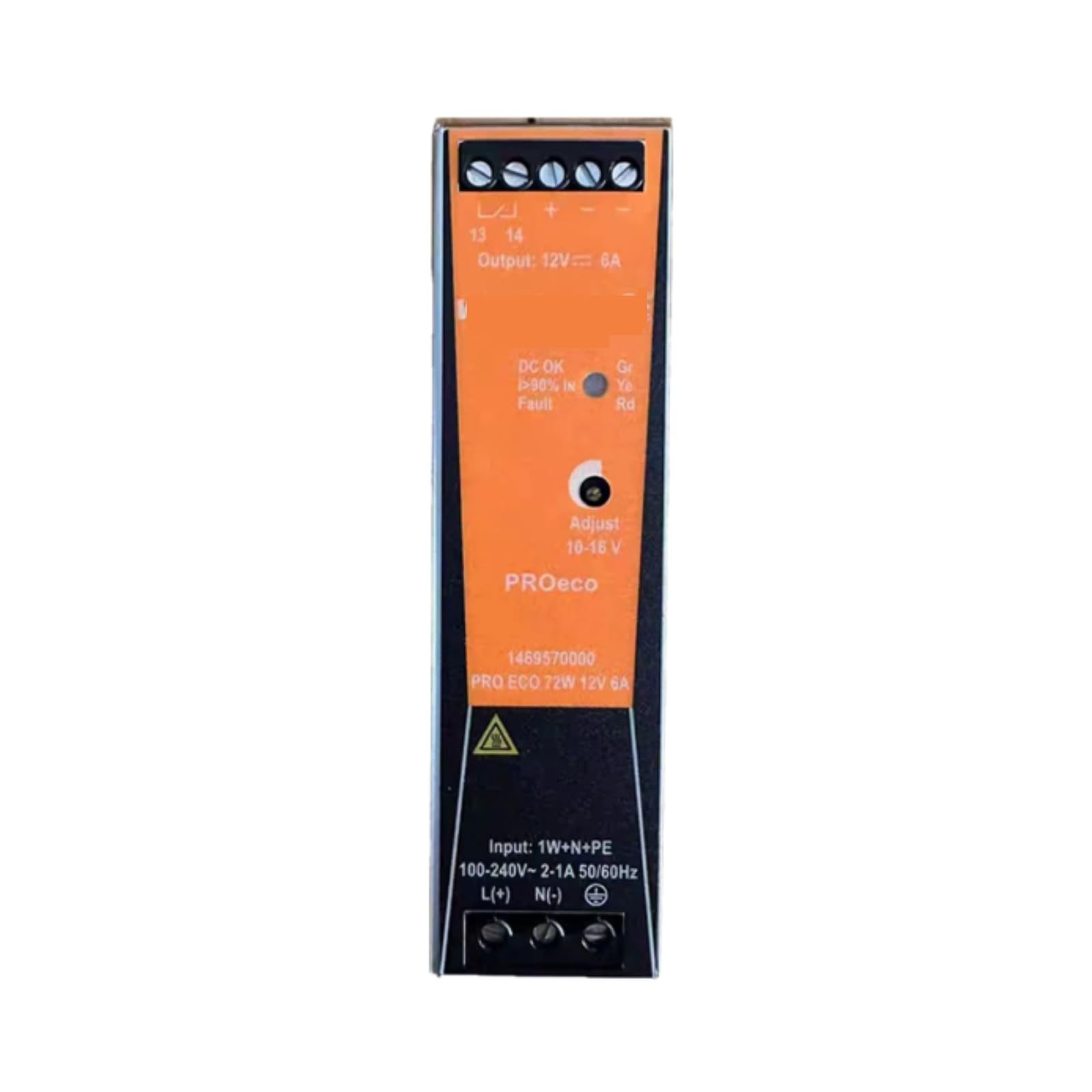 JHSLJCQS Switch Mode Power Supply, 1469570000, PRO ECO 72W 12V 6A, Switching Power Supply