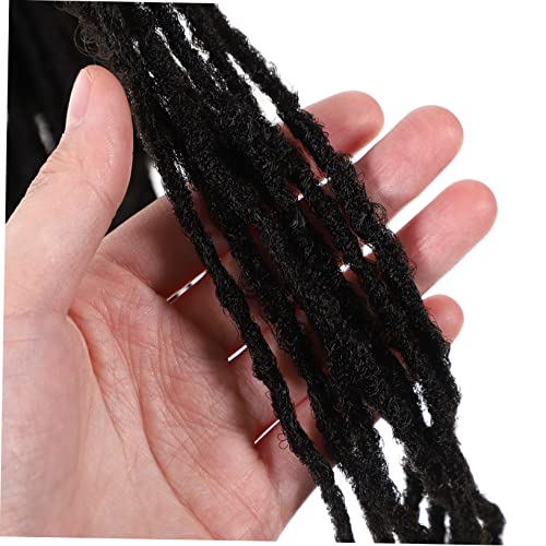 Ipetboom 5 Peças Pequenas Tranças Sujas Extensões De Cabelo Perucas De Rabo De Cavalo Dreadlock Aces