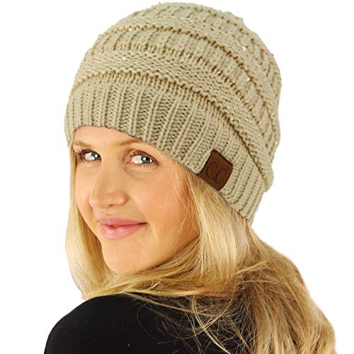 Image of Hatsandscarf CC Exclusives Solid Color Beanie Tail Hat for Adult (MB-20A)