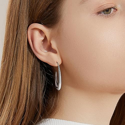 LOLIAS Threader Earrings for Women Gold Silver Plated Dangle Thread Earrings Dainty Spiral Twisted Wave Ball Tassel Chain Earrings Long Surgical Steel Pull Through Earrings for Women Lightweight3