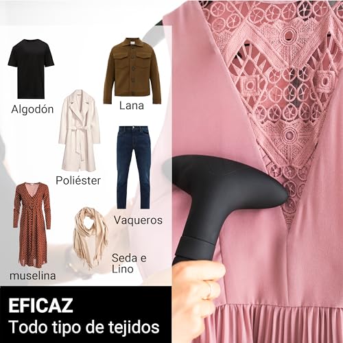 STEAMONE - Plancha de vapor 1900W 40g/min - Plancha vertical vapor 60min de autonomía (1200ml) - Elimina el 99,99% de las impurezas - Listo en 60s - Unilys UNI900GB - imagen 7