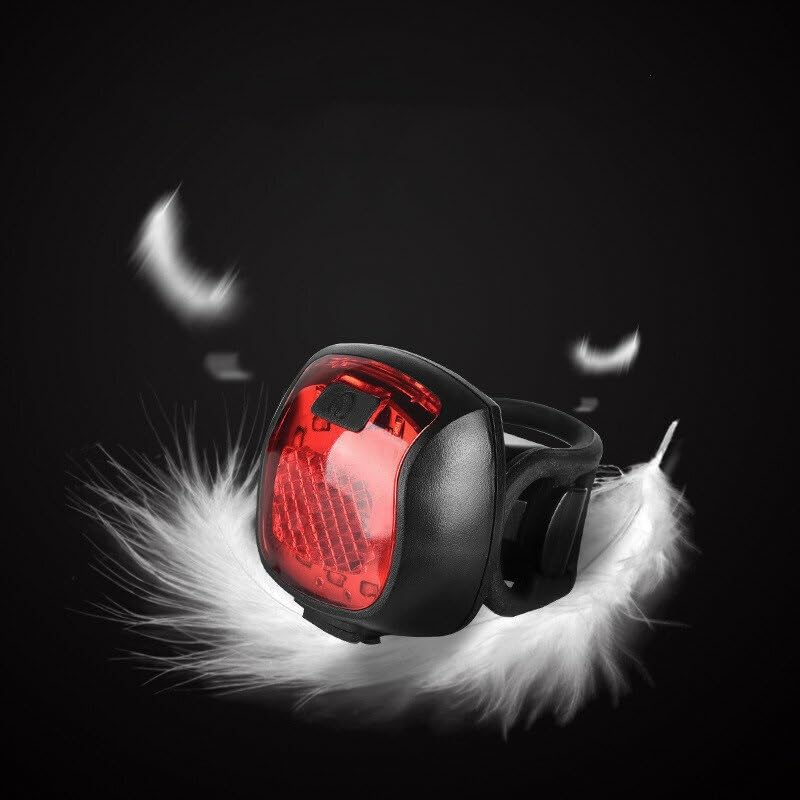 Feu arrière de vélo extérieur SCRUBY antichoc IP65 pour sécuriser votre vélo de nuit