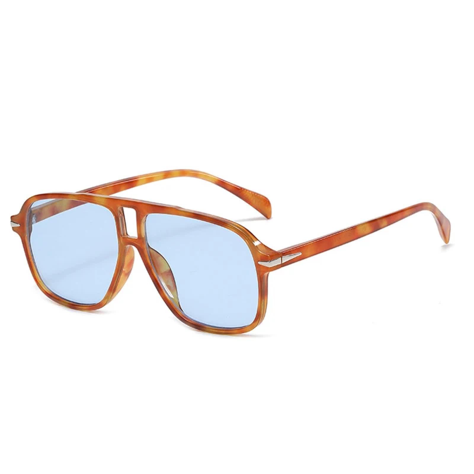 Lunettes de soleil rétro double pont de qualité supérieure et verres dégradés - 6