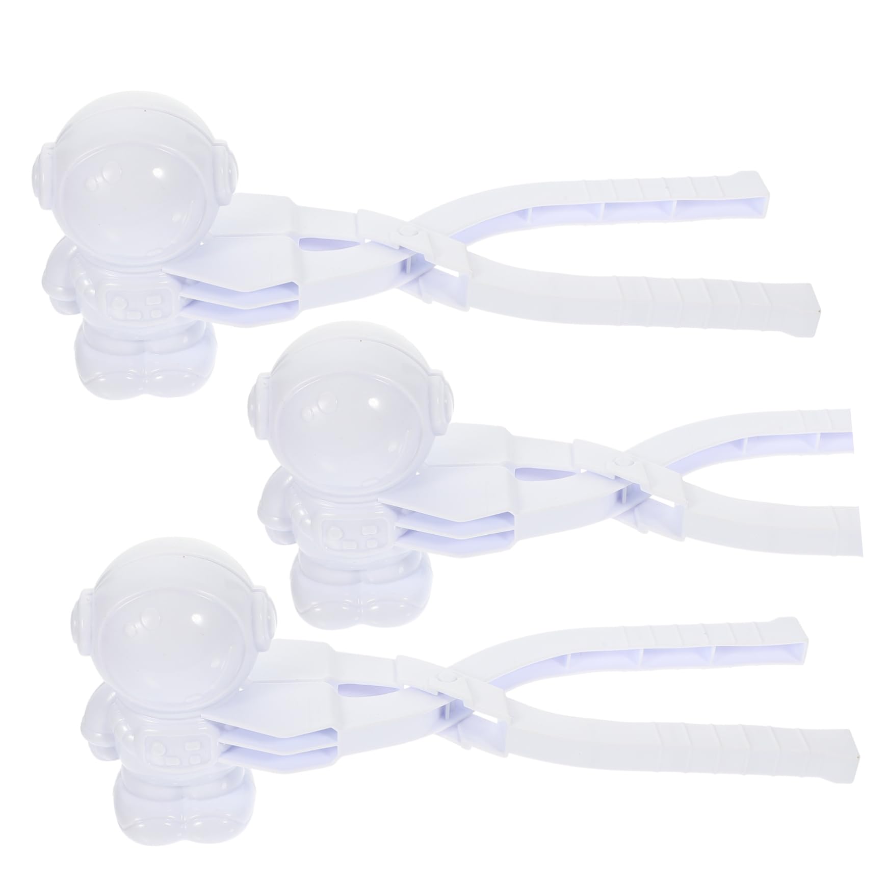 Toddmomy Professional Clip Astronaut Snowman Makers Compact Toys Kids Supply Winter Tool Kit Random Color